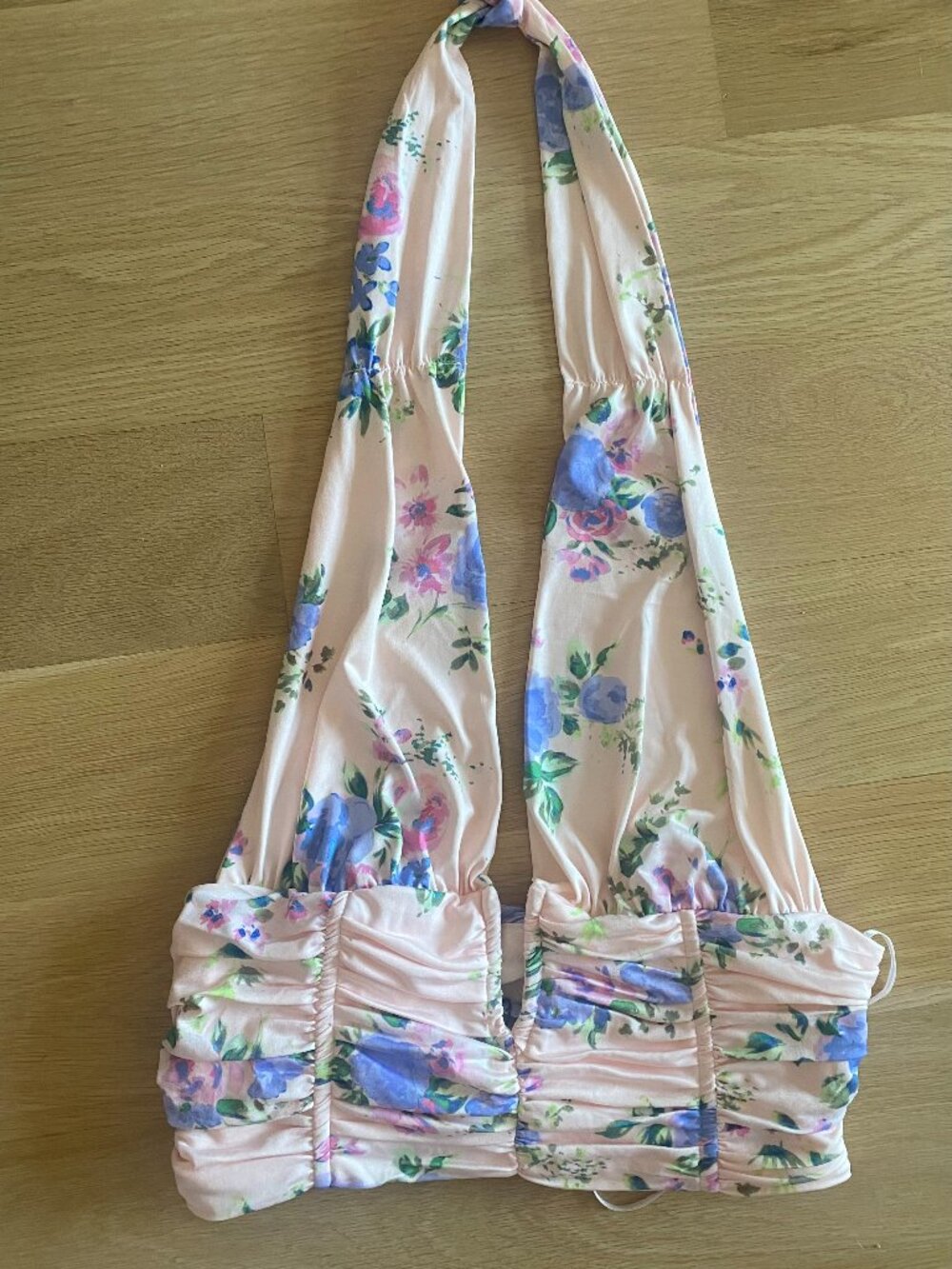 Zara floral halter top